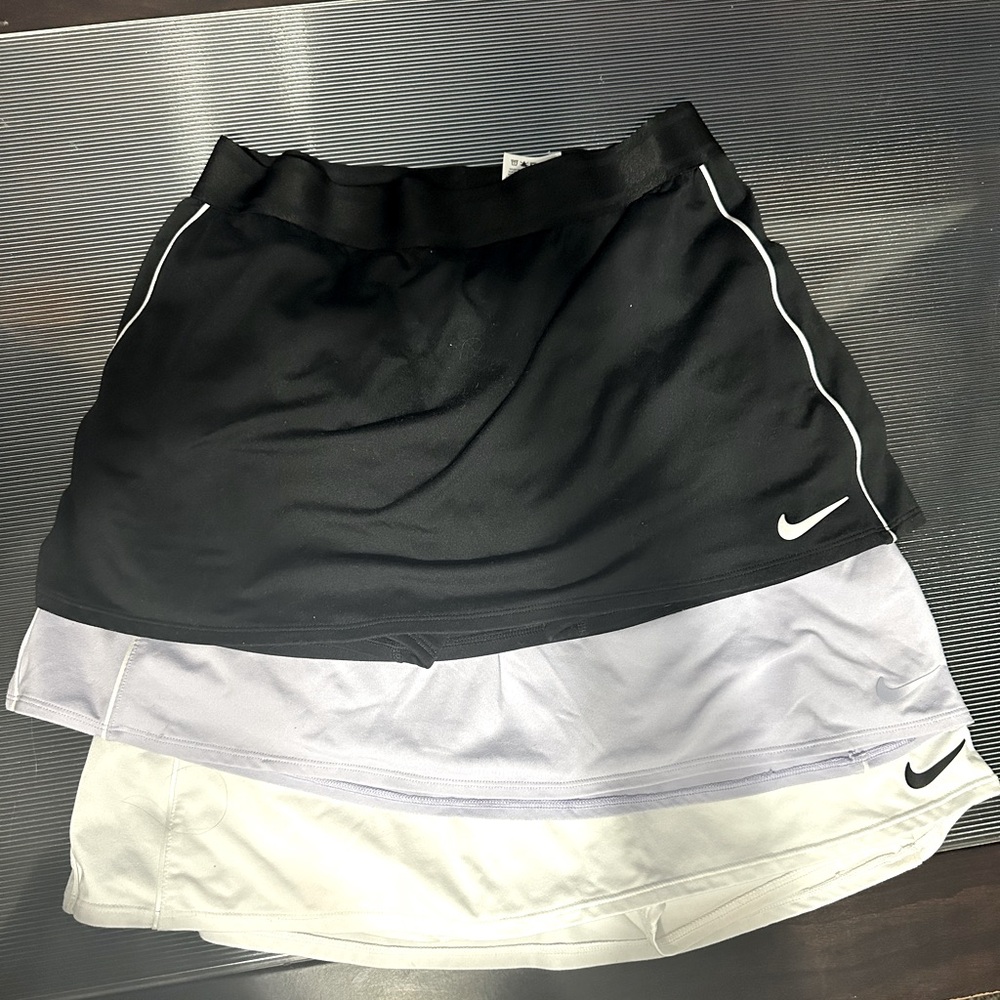 3 Nike tennis skirts